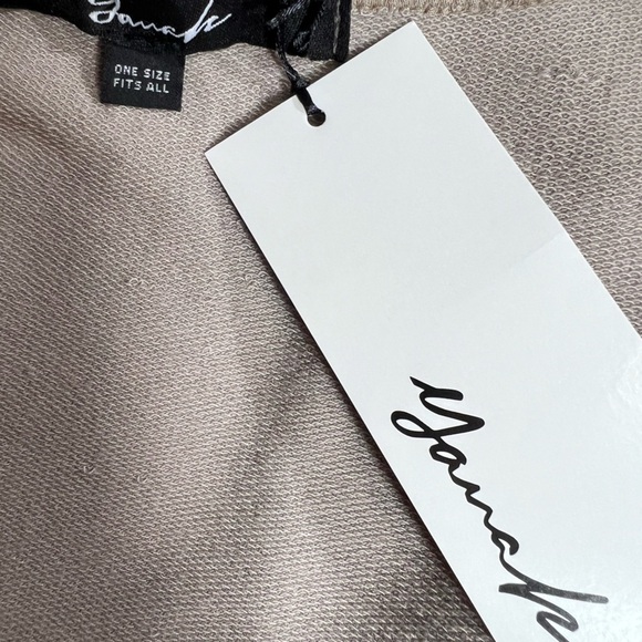 Yana K | Milan Open Front Comfy Lagenlook French Terry Cardigan Mocha | OS - Picture 10 of 13